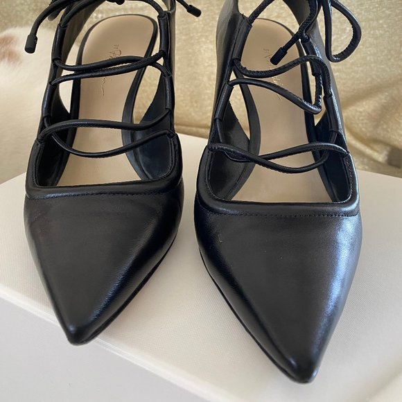 3.1 PHILLIP LIM MARTINI LACE-UP HEELS (SZ 7) (EUC) - Picture 5 of 10